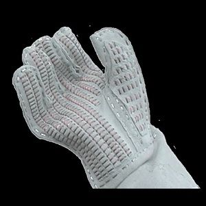 NEW Barbed Wire Razor Handler Gloves Military Leather Cattlehide Hawkeye US